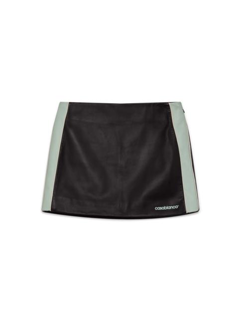 Leather Mini Skirt