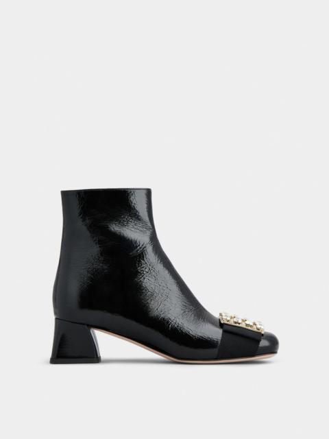 Très Vivier Booties in patent leather