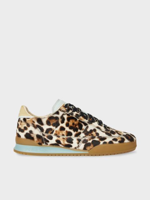 Women's Leopard Leather 'Dover' Trainers