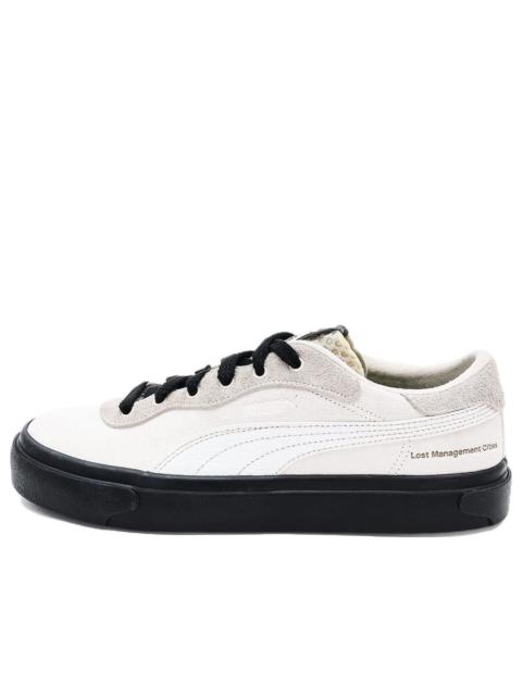 (WMNS) PUMA x LMC Royale Suede Shoes 'White-Sand Dune' 396957-01