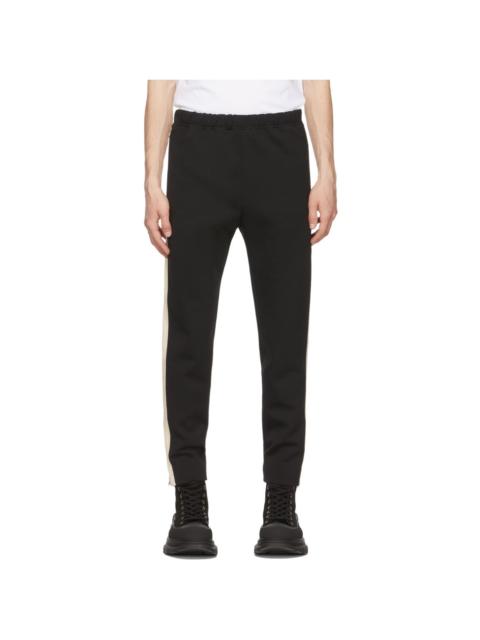 Black Zip Detail Trousers