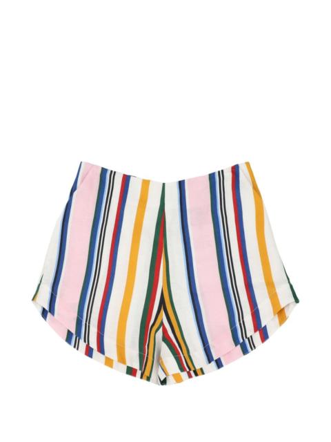 Bahamas striped-pattern shorts