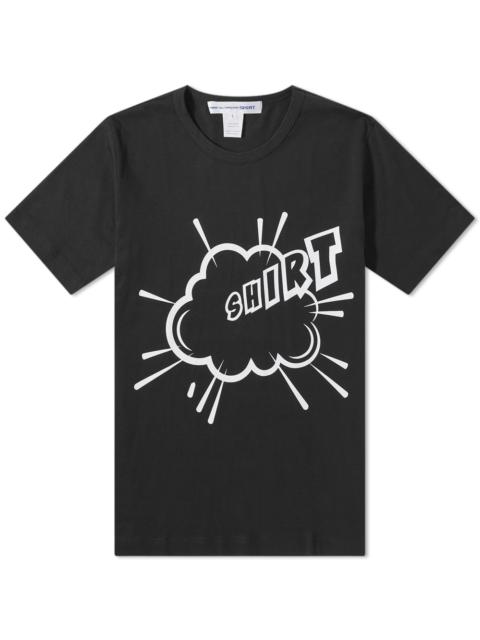 Comme des Garçons SHIRT Expression Bubble Shirt Tee