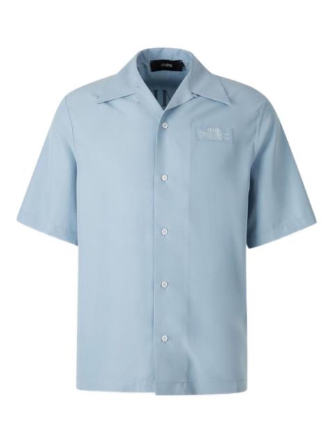 logo-patch short-sleeve shirt