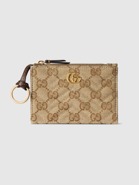 GG Marmont zip key pouch