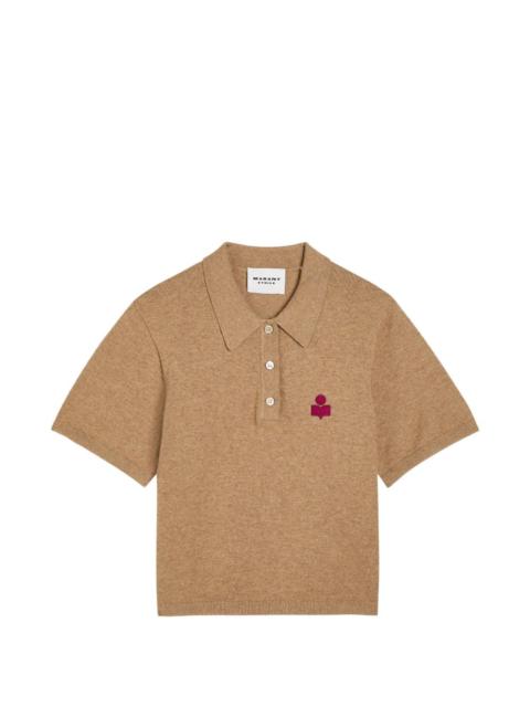 Althea logo-appliquéd polo shirt
