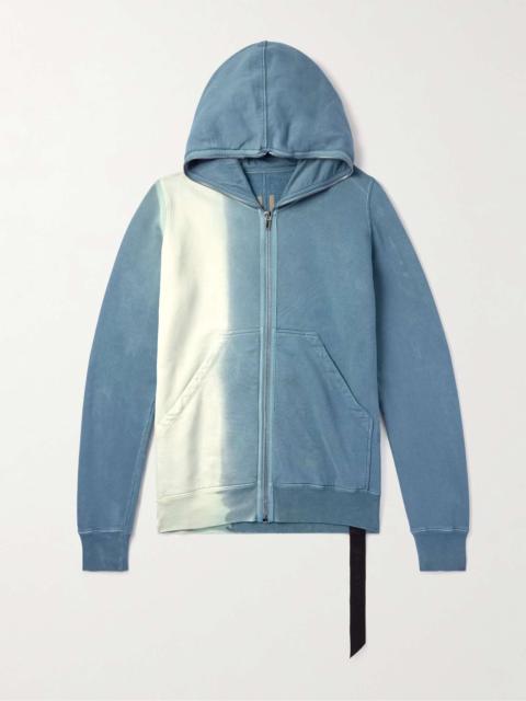 Dégradé Cotton-Jersey Zip-Up Hoodie
