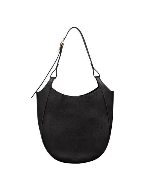 Le Foulonné L Hobo bag Black - Leather