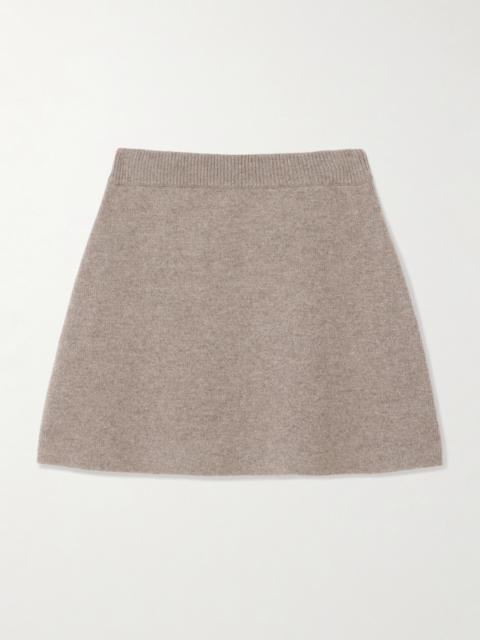 Clare Cashmere Mini Skirt
