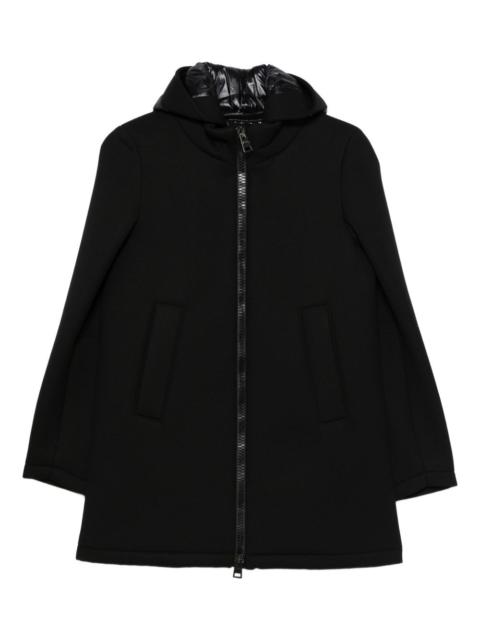 zip-ip hooded coat