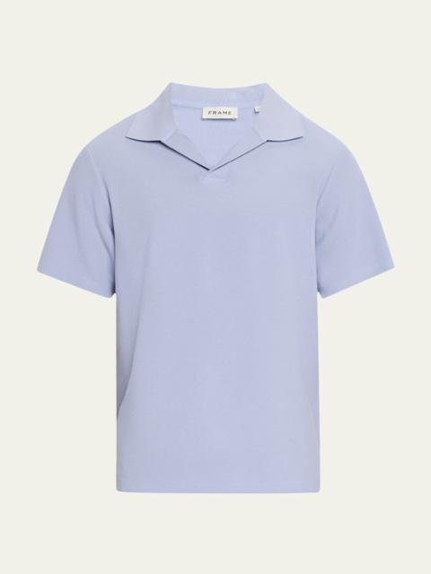 Men's Jacquard Polo Shirt