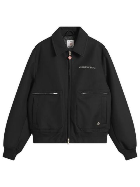 Casablanca Black Wool Blouson