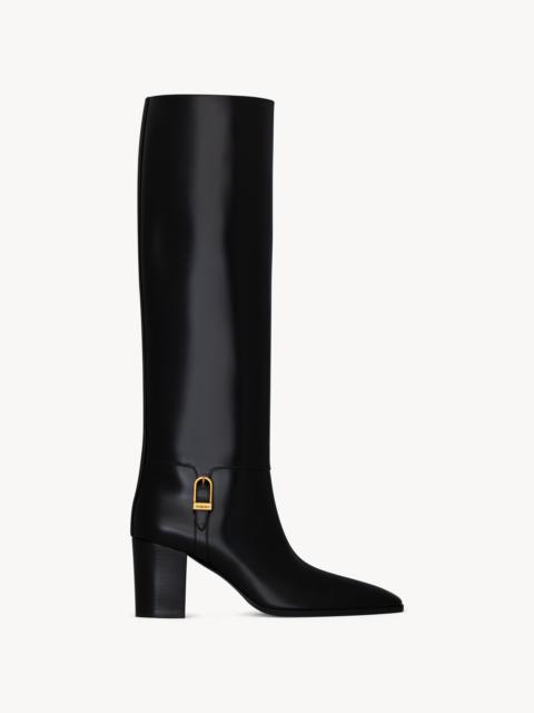 JULIA BOOTS IN SMOOTH LEATHER