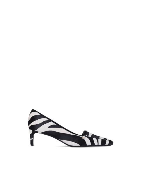 Celia zebra-print pumps
