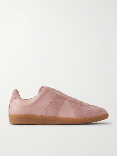 Replica Suede And Leather Sneakers