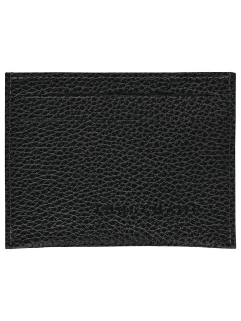 Le Foulonné Card holder Black - Leather