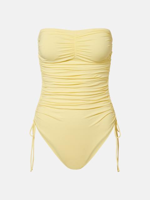 Sydney ruched bandeau swimsuit