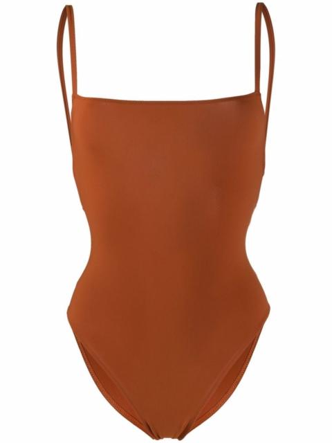 strap detail swimsuit