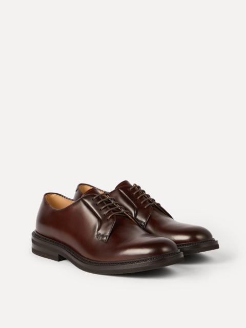 Aged calfskin Derbys