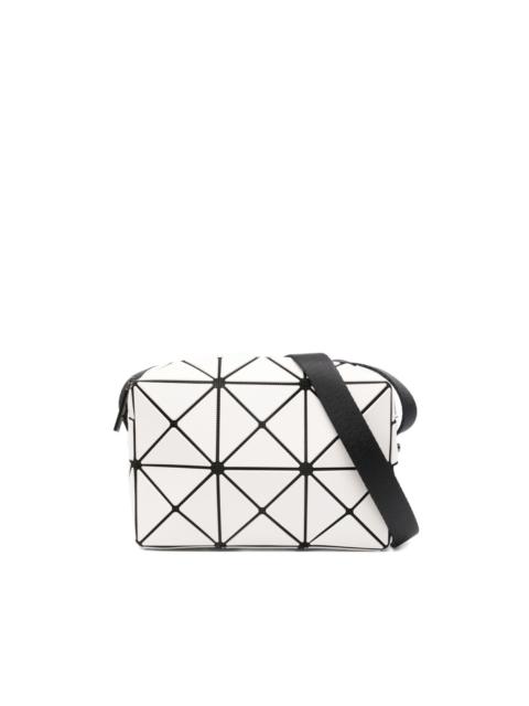 geometric-pattern shoulder bag