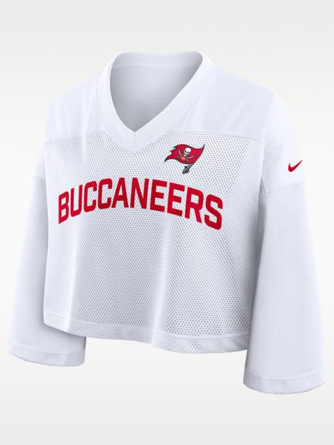 Tampa Bay Buccaneers Wide Receiver Jersey Fashion Women's Nike Dri-FIT NFL Cropped Top