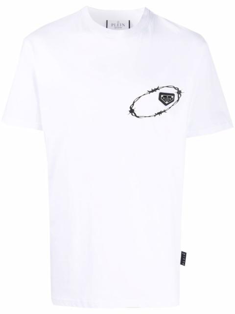 round-neck angel T-shirt