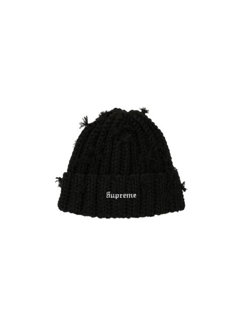 Supreme Hand Tied Beanie 'Black'