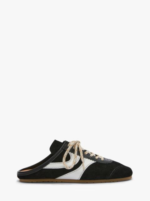 SUEDE SNEAKER MULES