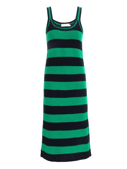 TIGGY SCOOP NECK MIDI DRESS