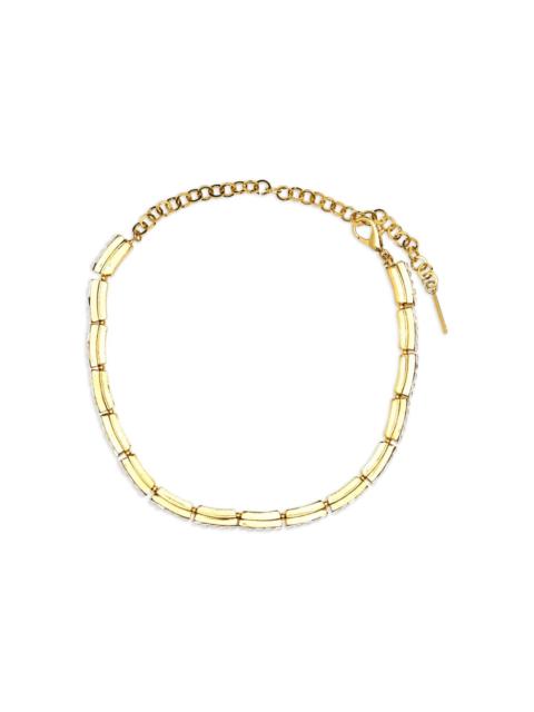 crystal-embellished necklace