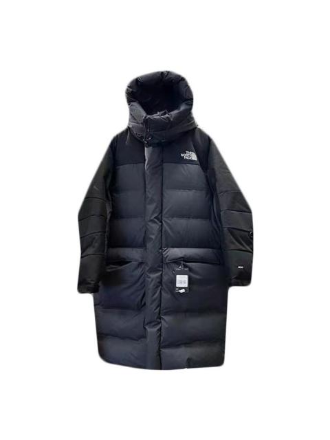 THE NORTH FACE FW22 Logo Hooded Puffer Coat 'Black' NF0A7RCR-JK3