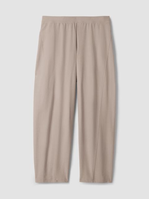 Washable Stretch Crepe Lantern Pant