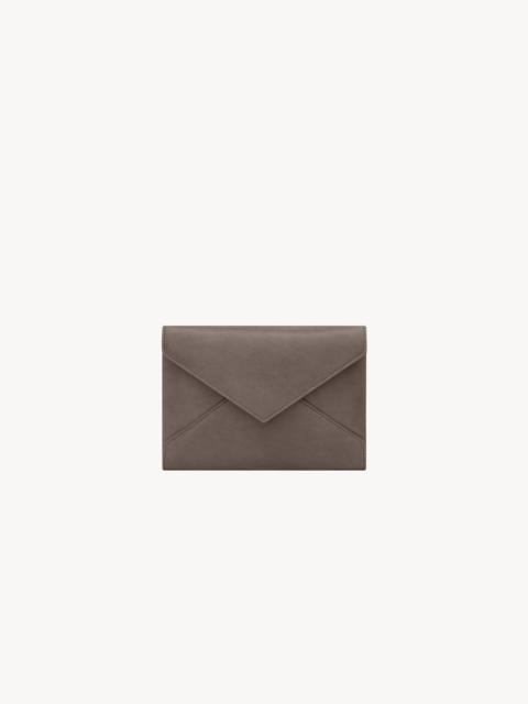 LETTER PASSPORT CASE IN LEATHER