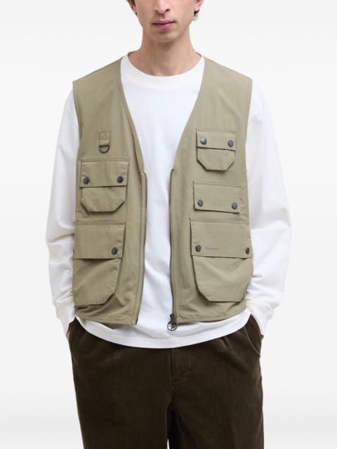 Utility Editor zip-front gilet