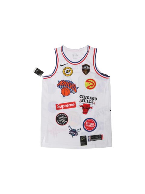 Supreme Nike/NBA Teams Authentic Jersey White