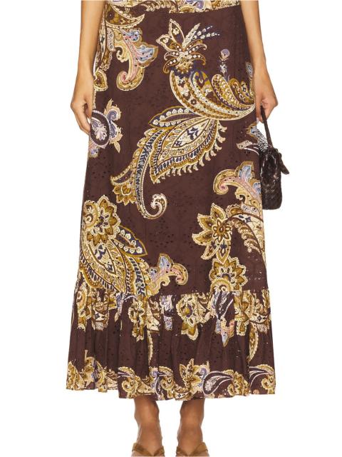 A Line Ankle Length Skirt