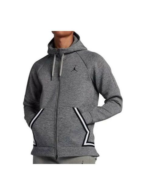 Air Jordan Casual Sports Pullover Hooded Jacket Gray CK1343-091