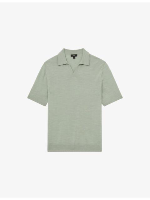 Duchie Knitted Wool Polo Shirt