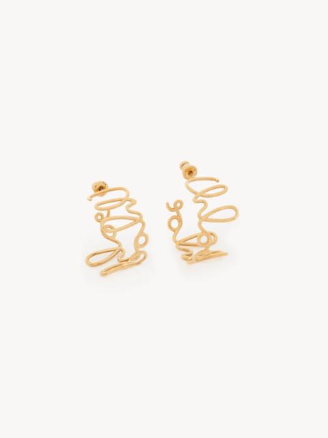 THE CHLOÉ ICONIC HOOP EARRINGS