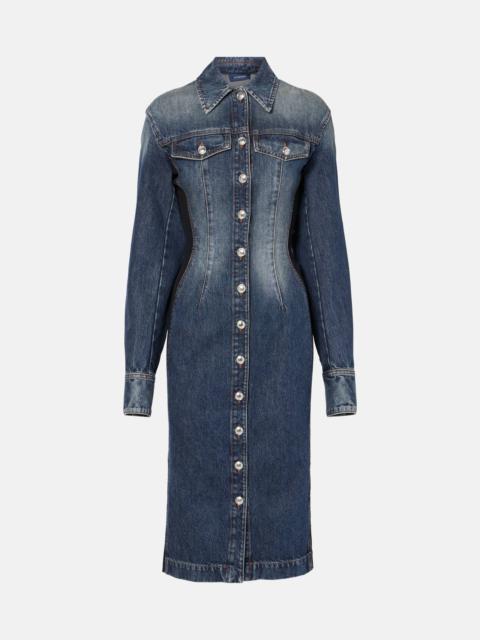 Fiorito denim midi dress