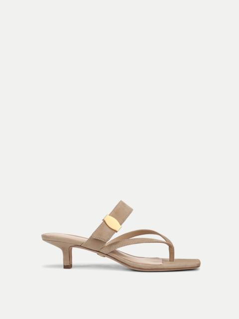 SALVA DASH KITTEN-HEEL SANDAL