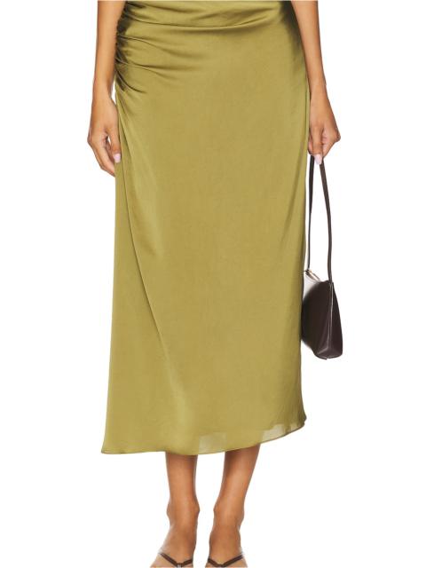 Side Ruched Skirt