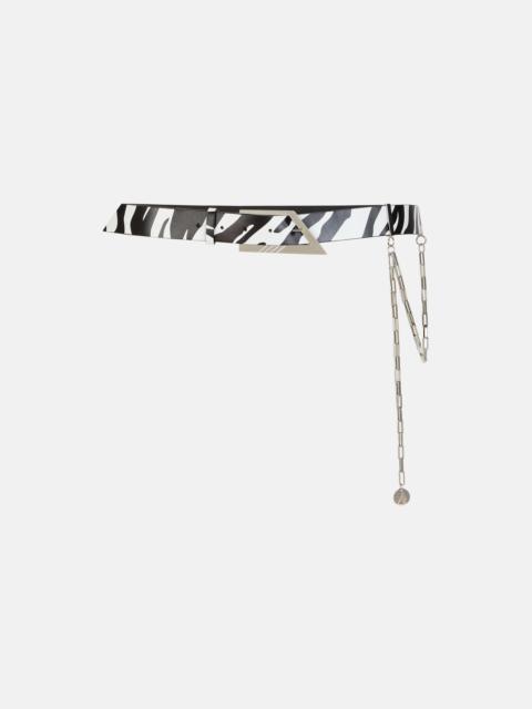 BLACK AND WHITE BELT