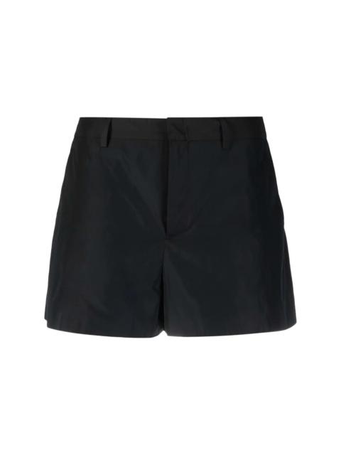 tailored mid-rise shorts