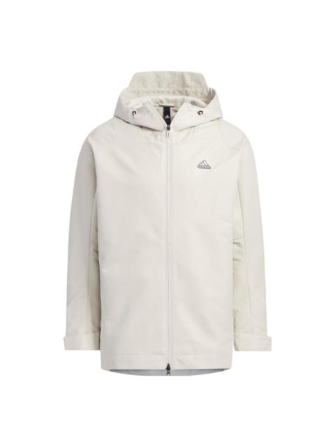 adidas Tech Premium Woven Jacket 'White' HY5830