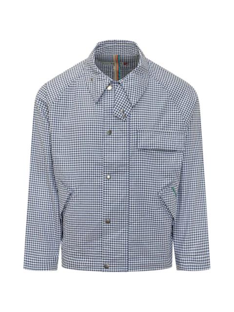 x Paul Smith gingham-pattern shirt jacket