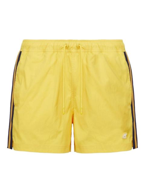 Salt stripe-detail swim shorts