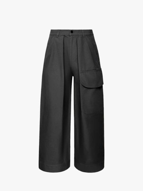 CARGO TROUSERS WITH OVERSIZED POCKET