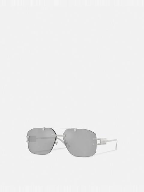 Damier Plaque Sunglasses