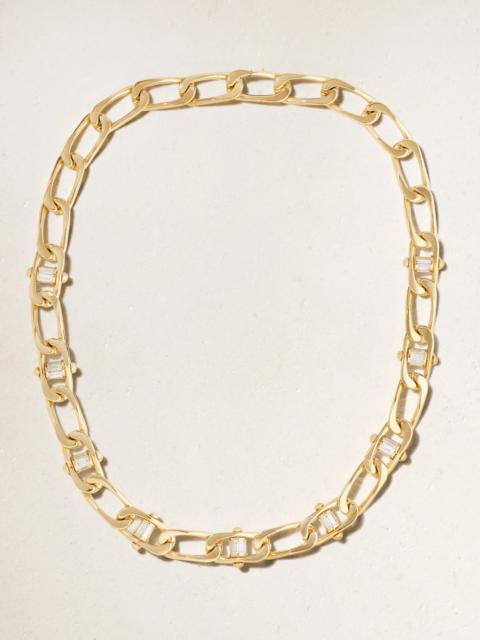 18-karat Gold Diamond Necklace